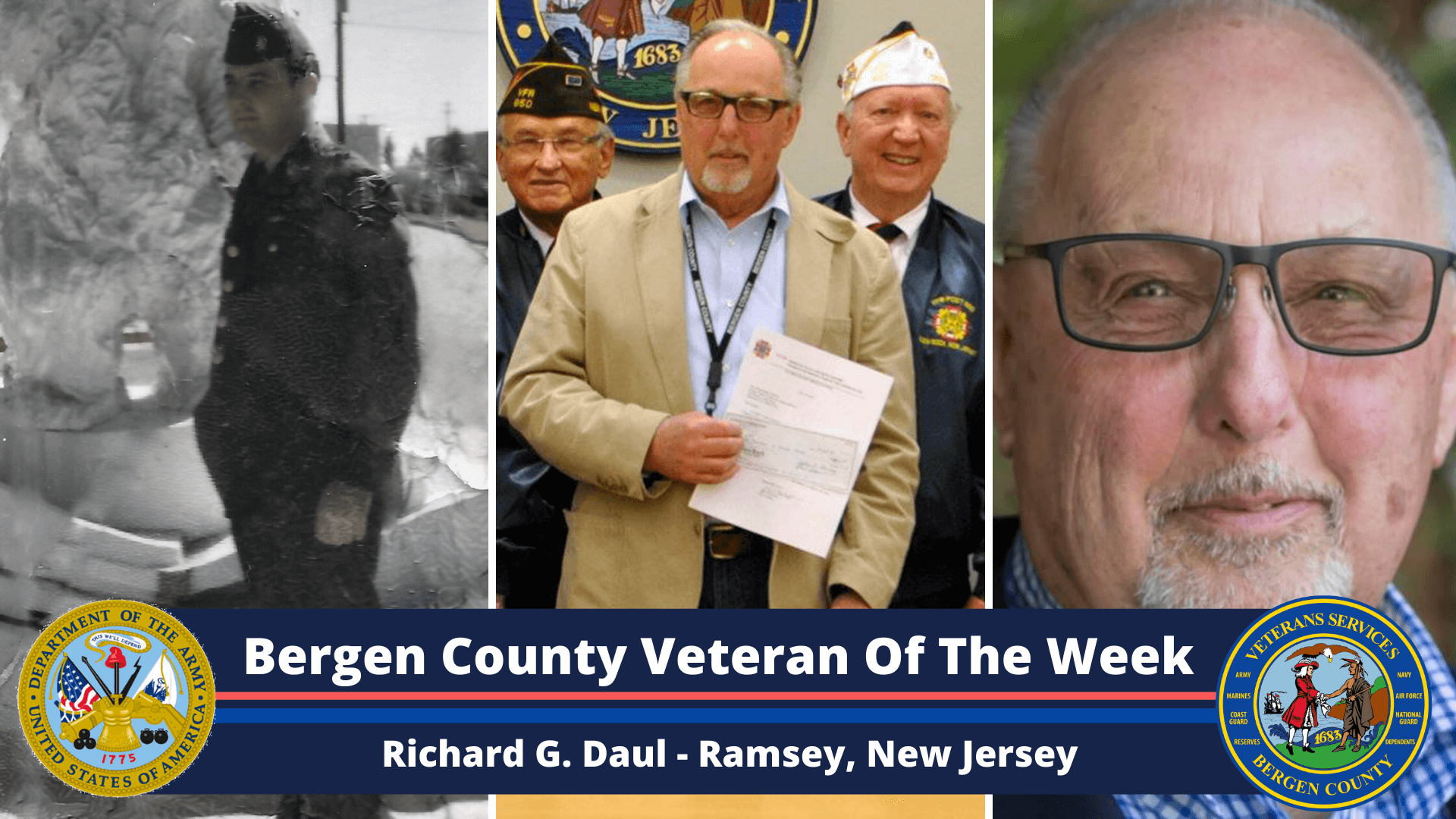 Read more about the article Bergen County Veteran of the Week: Richard G. Daul