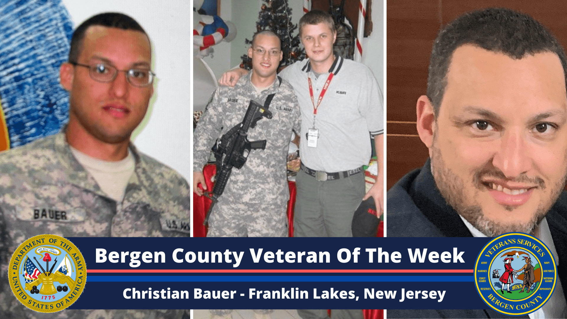 Read more about the article Bergen County Veteran of the Week: Christian Bauer