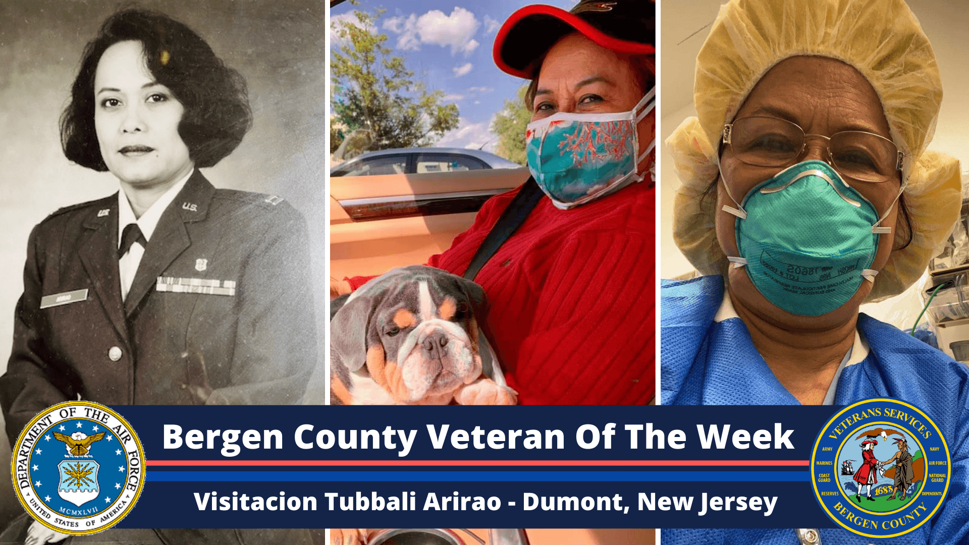 Read more about the article Bergen County Veteran of the Week: Visitacion Tubbali Arirao
