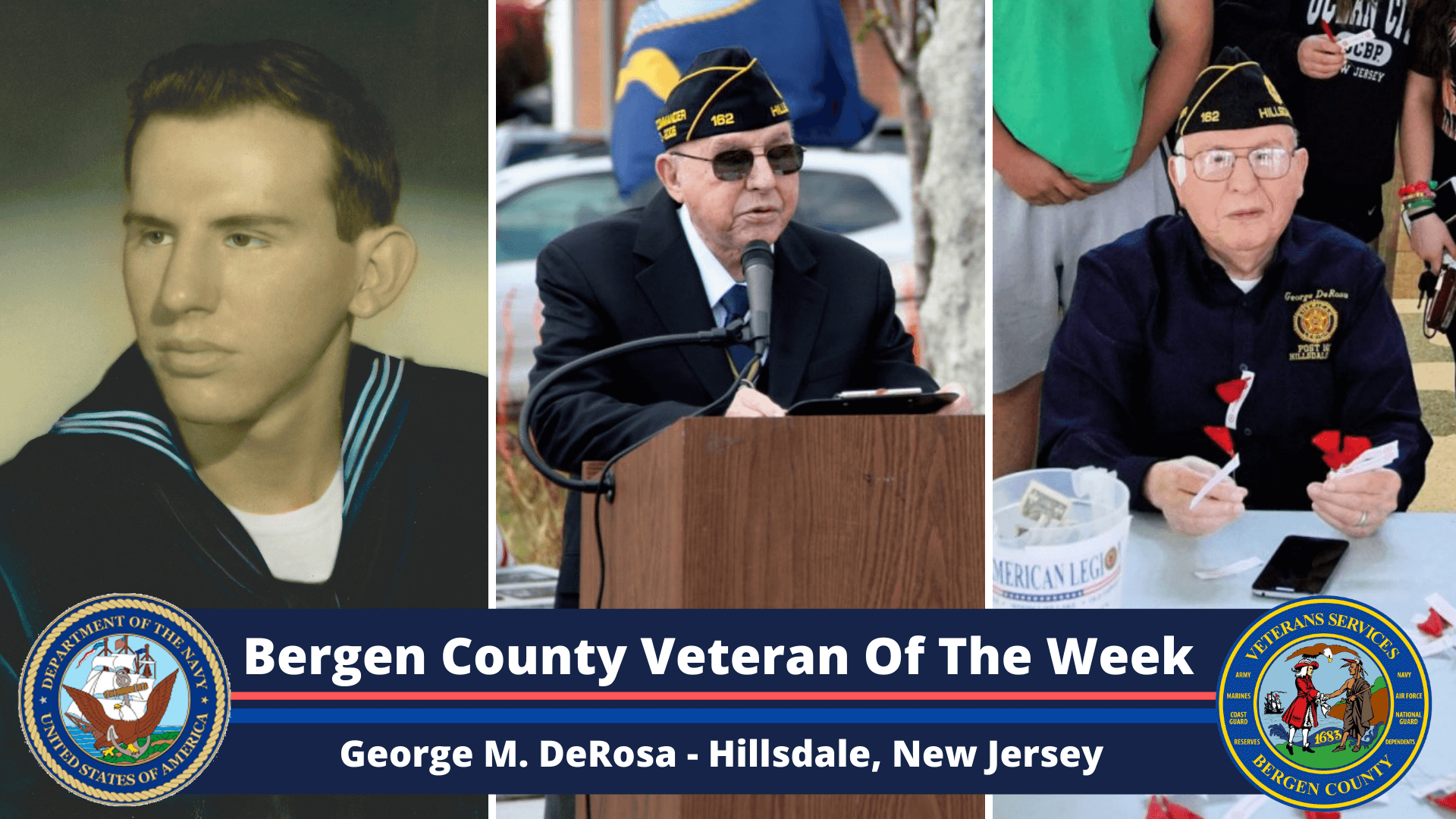 Read more about the article Bergen County Veteran of the Week: George M. DeRosa