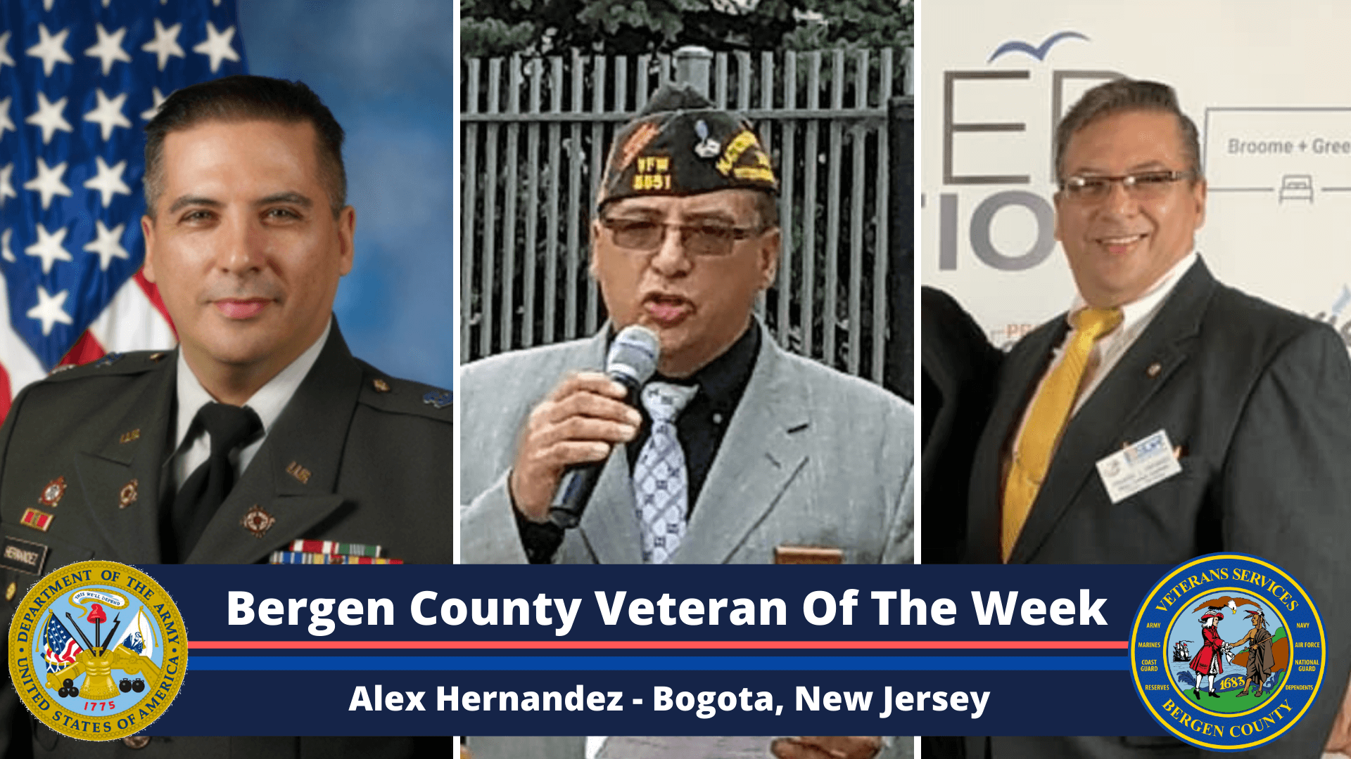 Read more about the article Bergen County Veteran of the Week: Alex Hernandez