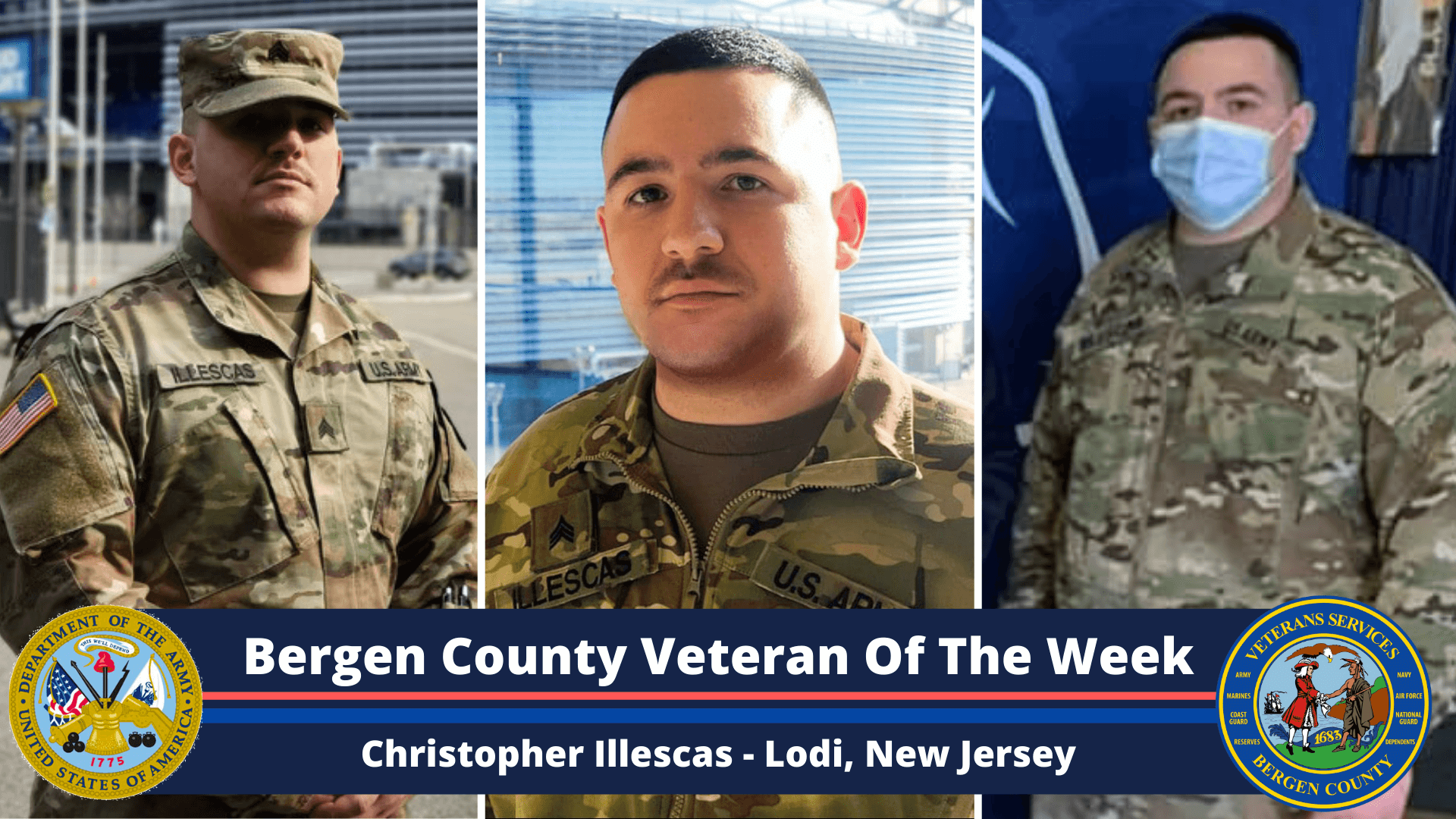 Read more about the article Bergen County Veteran of the Week: Christopher Illescas