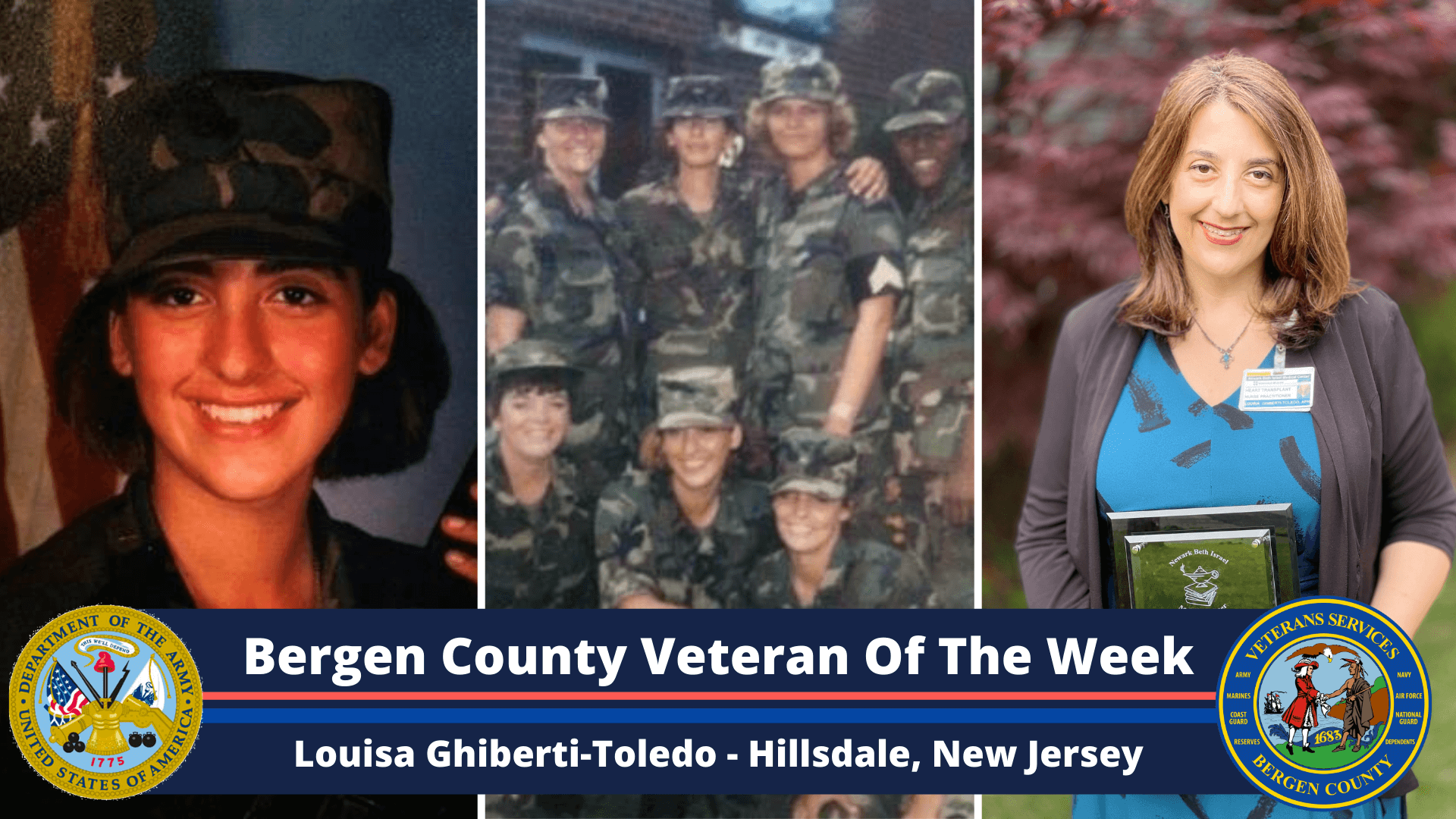 Read more about the article Bergen County Veteran of the Week: Louisa Ghiberti-Toledo