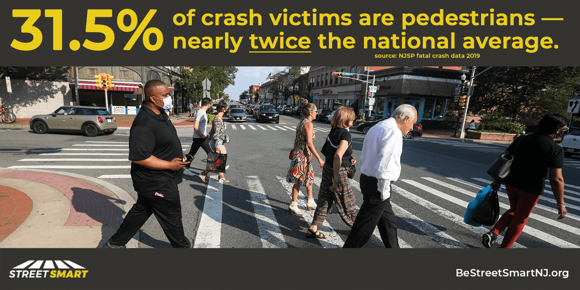 Read more about the article Pedestrian Safety Matters – Street Smart NJ