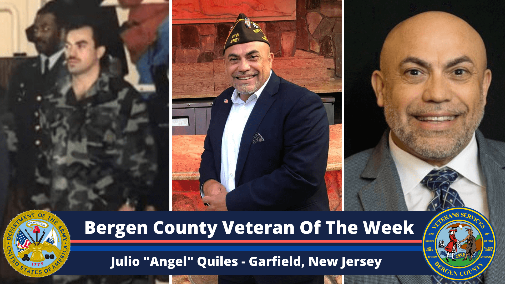 Read more about the article Bergen County Veteran of the Week: Julio “Angel” Quiles